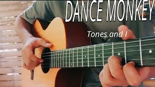 Tones and I  Dance Monkey  Fingerstyle Guitar Cover [upl. by Nivled]