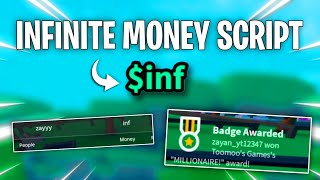 Roblox Get Infinite Money  Cash Script  Get Every Badges  MILLIONARE   Envixity Scripts [upl. by Narmak]