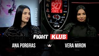 Fight Klub RXF Ana Porgras și Vera Miron [upl. by Ahnavas]