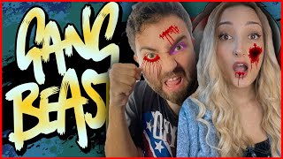 👊 YOUTUBER SAVAŞLARI AĞIZ BURUN DAĞILDI 👿 GANG BEASTS  KÜBRA NİSA HAN KANAL [upl. by Andras]