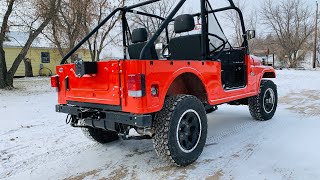 Mahindra ROXOR Strong Made Hitch Receiver and Spare Tire Carrier UNBOXING [upl. by Rozamond37]