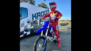 Yamaha YZ450 2025 First Test  Melbournes Park4mx Ride Park [upl. by Enutrof]