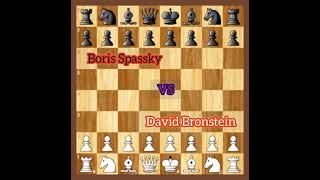 David Bronstein vs Boris Spassky [upl. by Juni]