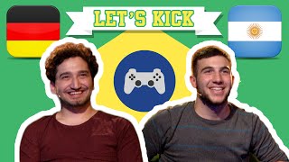 LETS KICK 12 Finale Julez DEU vs itsMertTV ARG  WM 2014 Brasilien [upl. by Tager914]