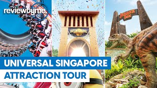 Exploring All 18 Attractions at Universal Studios Singapore [upl. by Enirehtacyram754]