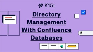 Directory Management with Confluence Databases [upl. by Anivlis]