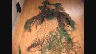 How to make a Ghillie Suit  Modified Stalker Suit [upl. by Anisamot313]