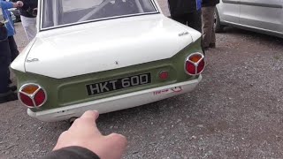 Classic Fords on display at Cullompton [upl. by Drahcir]