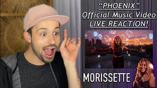 MORISSETTE quotPHOENIXquot REACTION  OFFICIAL MUSIC VIDEO  HER BEST SINGLE YET [upl. by Nerred]