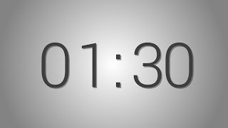 1 Minutes 30 seconds countdown Timer  Beep at the end  Simple Timer one min thirty seconds [upl. by Hachmann]