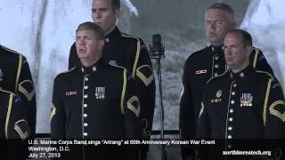 US Marine Corps Band performs quotArirangquot [upl. by Othella]