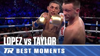 Teofimo Lopez Dominates Josh Taylor  BEST MOMENTS [upl. by Hall]