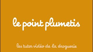 Point plumetis  Les tutos de La Droguerie [upl. by Ecerehs]