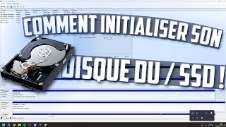 COMMENT INITIALISER SON DISQUE DUR OU SON SSD [upl. by Hazel662]