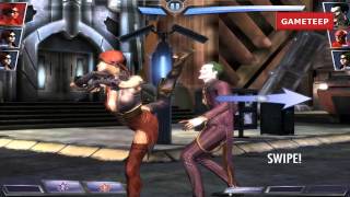 Injustice Harley Quinn Super Attack amp Moves REMASTERED iPad [upl. by Aicnorev]