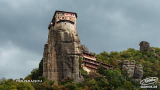 Meteora – between heaven and earth – monasteries amp landscape – ThessalyGreece [upl. by Hallett]