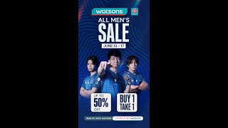 Watsons All Mens Sale [upl. by Henig]