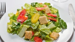 Vegan Caesar Salad Recipe  Ornish Reversal Program [upl. by Hayott]