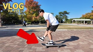 Daily Life in Japan 🇯🇵  Routine  Back to Skateboarding 🛹【Vol213】 [upl. by Lyrred]