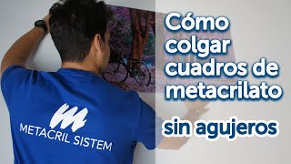 ⭐️ Cómo colgar cuadros de metacrilato sin agujeros✅ [upl. by Osugi879]