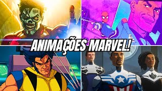 VEM AÍ SÉRIE DO HOMEM ARANHA XMEN 97 MARVEL ZOMBIES OLHOS DE WAKANDA E WHAT IF 3ª TEMPORADA [upl. by Ahsrat]