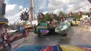 Break Dancer No2  Dreher Onride Video Steinert Kirmes Lüdenscheid 2014 [upl. by Nylrac]