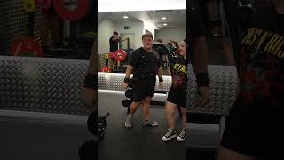 150kg330lbs bench press on motivation stronglifting funny powerlifts power benchpress [upl. by Myo]