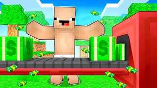 SINIRSIZ PARA MAKİNESİ YAPTIM 😱  Minecraft [upl. by Birkett]