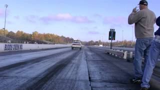 ATI Dodge Challenger Drag Pak Testing at MIR AASA weight [upl. by Anerehs290]