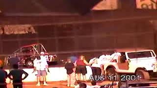 Sprint car crash Perris auto speedway 2001 [upl. by Nnaeed642]