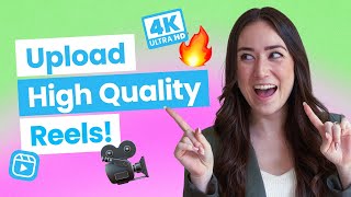 How to Upload High Quality Reels on Instagram [upl. by Matronna981]