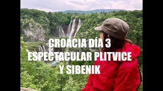 Croacia en 4K  Parque Nacional de Plitvice y la Bonita Sibenik  Guía de Viaje Croacia Día 3 [upl. by Aikaz470]