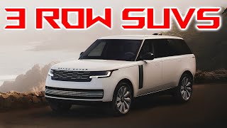 Best Full Size 3 Row SUVs [upl. by Aicenev]