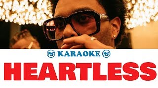 Heartless  The Weeknd  Karaoke Instrumental [upl. by Nollad463]