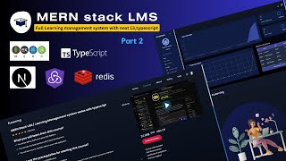 All Functional MERN Stack LMS  Learning Management system series with next 13 TypeScript  Part 2 [upl. by Shank]