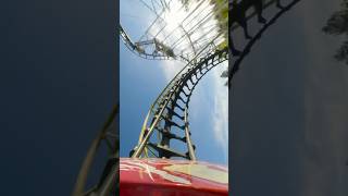 Corkscrew POV silverwoodthemepark corkscrew pov silverwood themepark rollercoaster idaho [upl. by Edvard164]