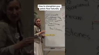 How to strenghten your pelvic floor naturally Follow Barbara Oneill ✅️ [upl. by Norene408]