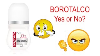 BOROTALCO PURE DEODORANT REVIEW [upl. by Zeba]