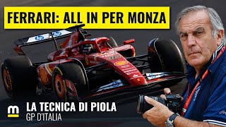 FERRARI a Monza PUNTA SULLEFFICIENZA  con Giorgio Piola [upl. by Neyuh]