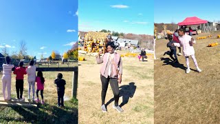 TRIP TO THE FARM  APPLE AND PUMPKIN PICKING vlog familyvlog subscribe [upl. by Favrot]