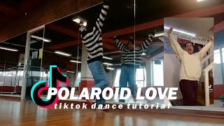 TIKTOK DANCE TUTORIAL ENHYPEN  Polaroid Love  Easy Tutorial by lbyyy [upl. by Kyre]