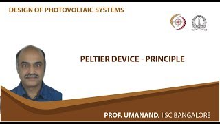 Peltier device  principle [upl. by Rapsac]