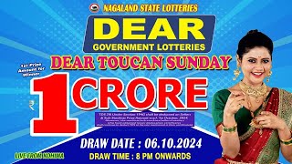 LOTTERY LIVE 8PM TOADY 06102024  NAGALAND LOTTERY LIVE [upl. by Thanos950]