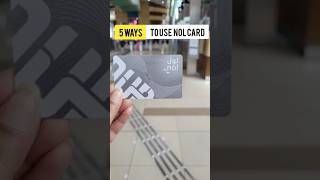 5 ways to use NOL Card across UAE 🇦🇪 dubaitravel dubaitransport [upl. by Selokcin]