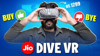 JioDive VR Headset  My Honest Experience amp Review 🤯  Best for TATA IPL 2024 [upl. by Odla940]