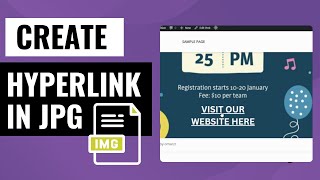 How To Create Hyperlink in JPG File  Easy Guide [upl. by Cristiano]