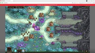 Kingdom Rush Origins the Unseelie Court Campaign Casual [upl. by Brietta908]