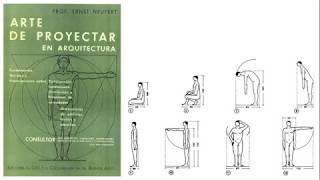 Lo estandarizado y lo doméstico El cuerpo Neufert Le Corbusier y Panero y Zelnik [upl. by Ainerbas]