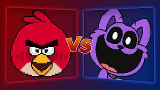 MUGEN Battle  Red Bird vs Catnap [upl. by Arnie]