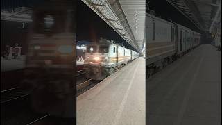 13009 up HWH  YNRK Doon Super Express with HWH WAP5 💯  trending shorts indianrailways viral [upl. by Hicks31]